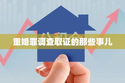 南平重婚罪调查取证的那些事儿