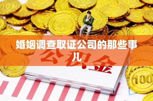 南平婚姻调查取证公司的那些事儿