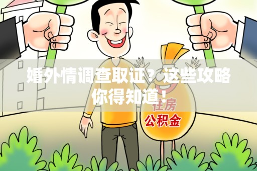 南平婚外情调查取证？这些攻略你得知道！