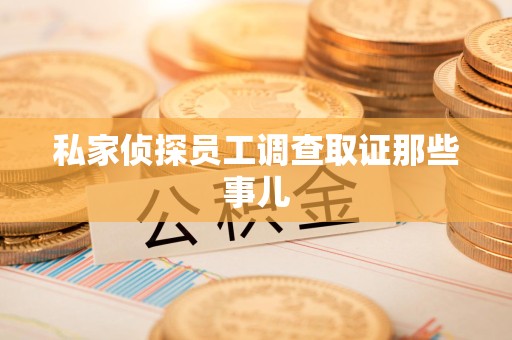 南平私家侦探员工调查取证那些事儿