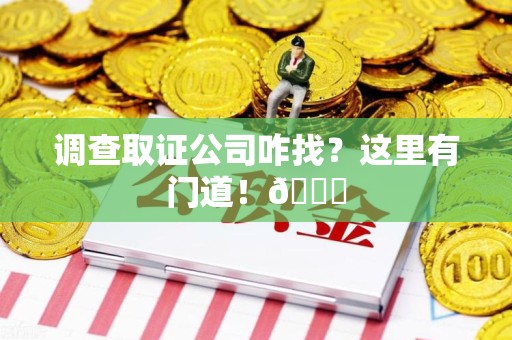 南平调查取证公司咋找？这里有门道！😎